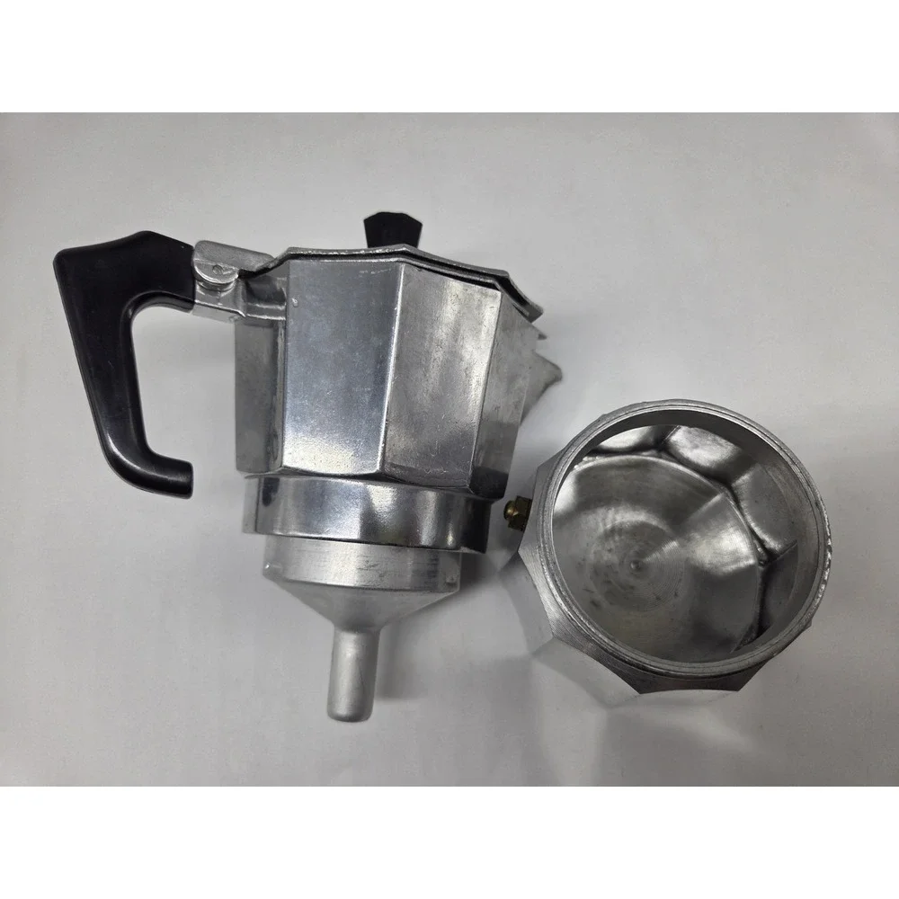 Vintage Vandel Stove Top 2 Cup Espresso / Coffee Pot Maker • Made in Italy